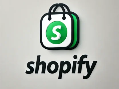 DALL·E 2024-12-25 00.30.53 - A professional and minimalist Shopify logo design concept. The logo features a sleek shopping bag icon with a stylish 'S' symbol integrated into the b