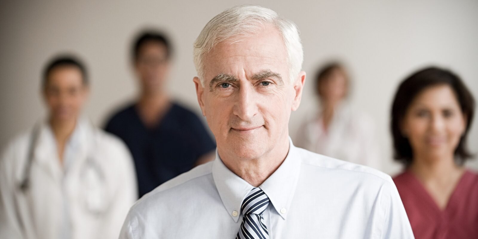 Consultant and colleagues